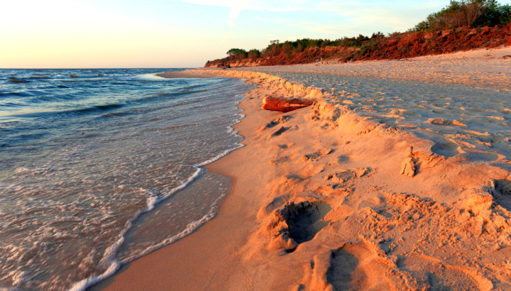 plaża w Rowach